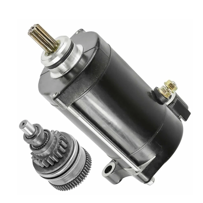 2 шт. стартер и бендикс для Yamaha Waverunner Superjet 700 XL700 Wave Raider Blaster 6M6-81800-10 6M6-8183E-01