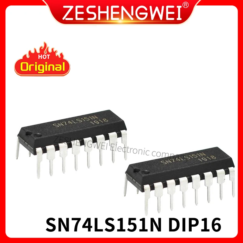 

10PCS SN74LS151N SN74LS151 74LS151N 74LS151 In Stock