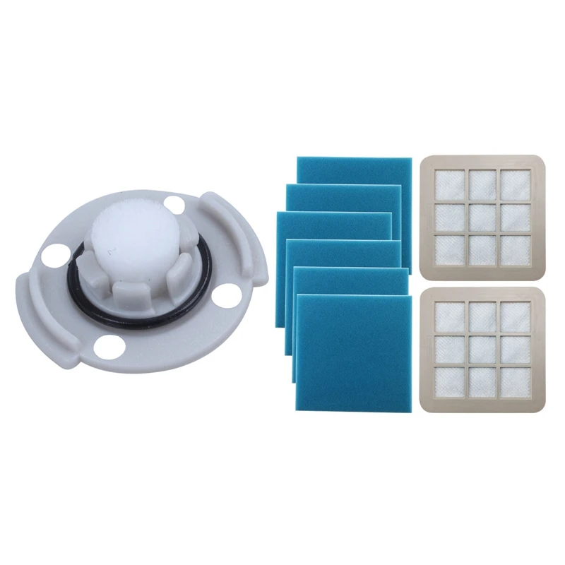 

6 Pcs Water Tank Filter Accessories & 1 Set HEPA Filter With Cotton