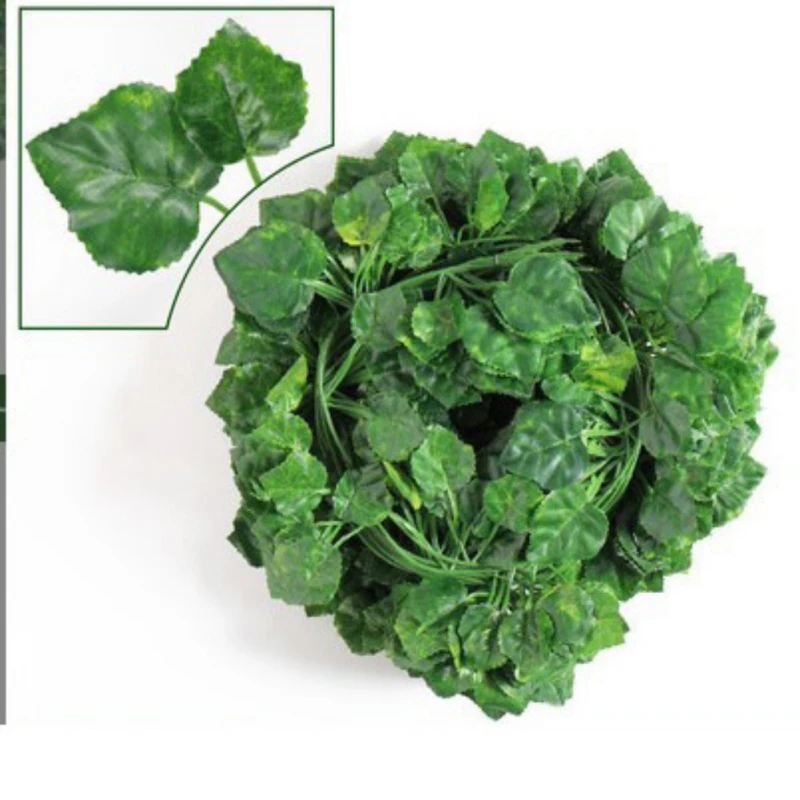 Искусственные Виноградные Листья Зеленые Подвесные Декоративные Для Потолка В