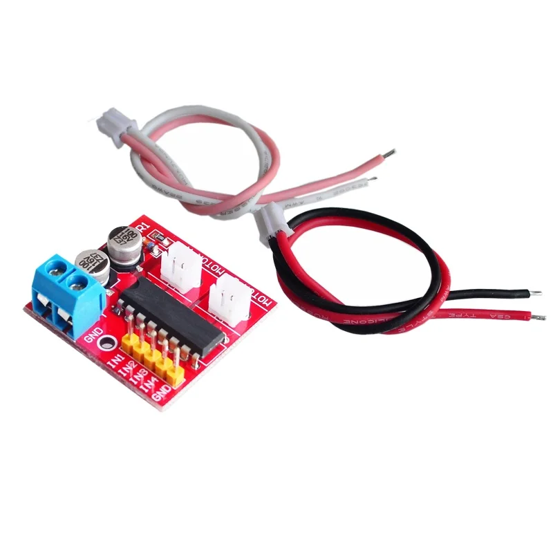 L298/L298N/L298P плата привода двигателя постоянного тока модуль драйвера шагового для