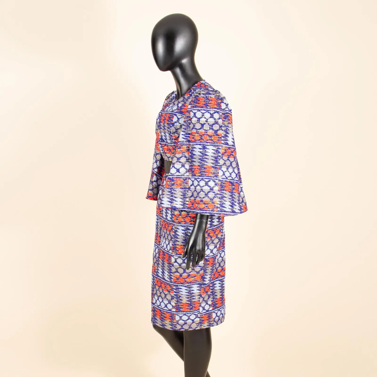 Африканское женское платье с принтом Анкары сексуальное шалью и поясом