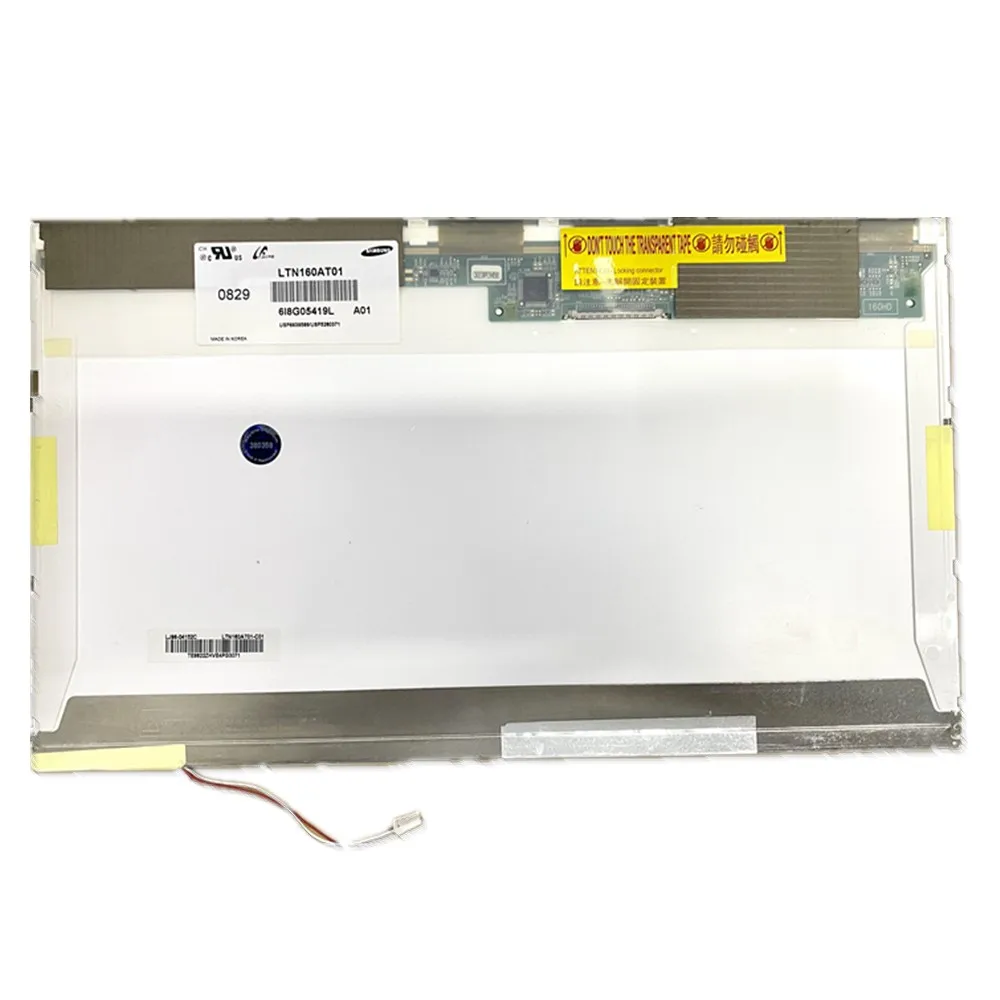 LTN160AT02 подходит для LTN160AT01 (A01 A02 A04 T01) 16-дюймовый ЖК-экран CCFL HP G60 Acer 6530 6930 |