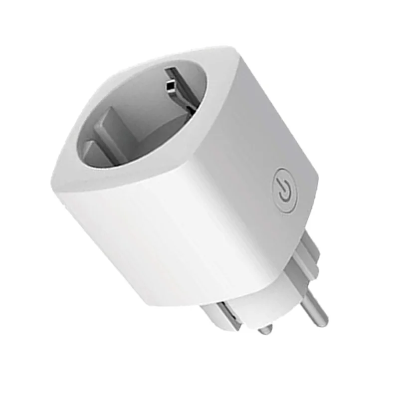eWeLink WiFi Smart EU UK Plug with Socket,Remote Control by Alexa Google Yandex Alice,Power Consumption Wattmeter Meter Monitor