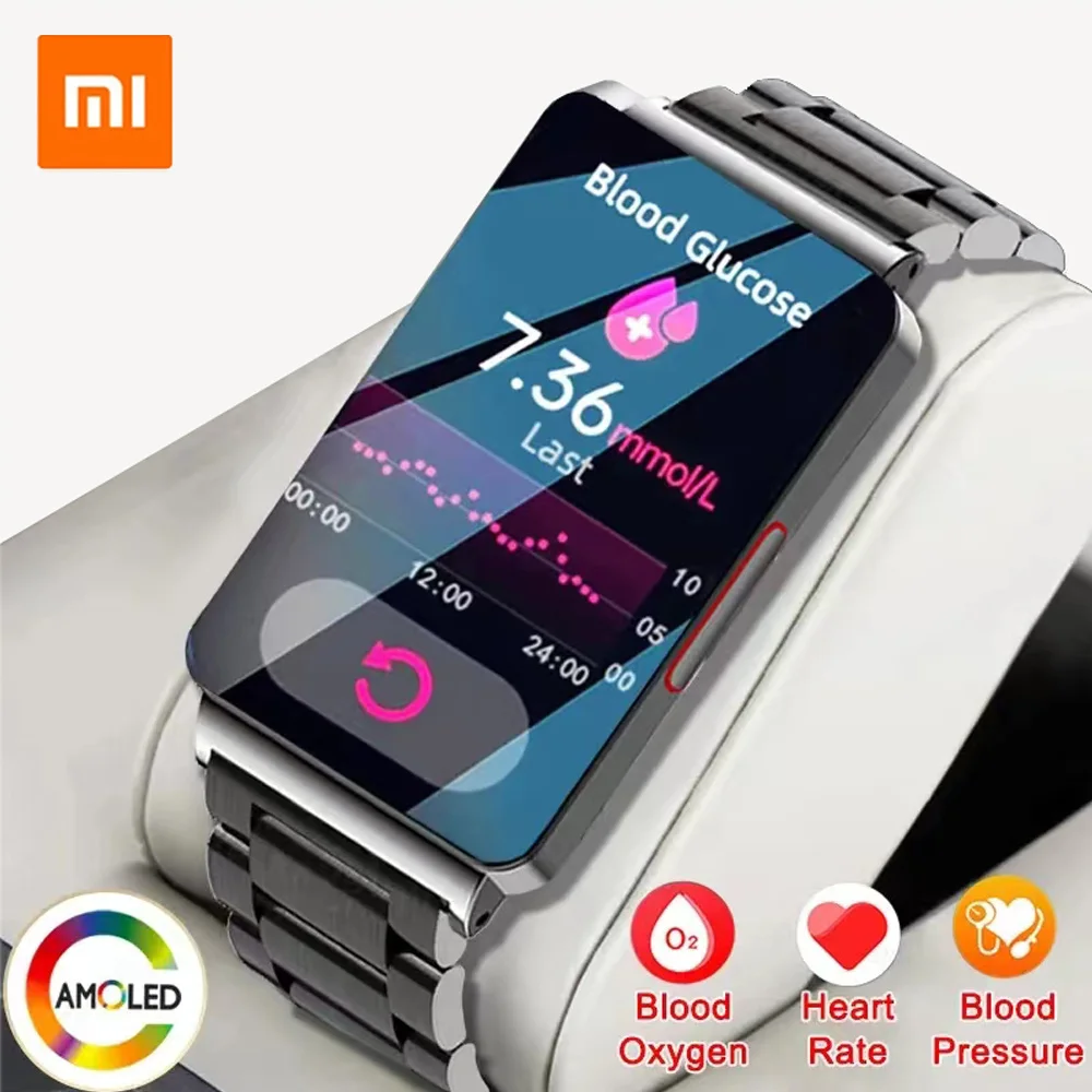 

Смарт-часы Xiaomi женские/мужские с измерением уровня сахара в крови