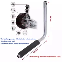 suspension wear tester rod axle clearance abnormal sound detection adjustment tool inspection horn arm shock cage ball head insp