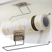 1pcshanging toilet paper holder roll paper holder bathroom towel rack stand kitchen stand paper rack home storage racks new sale
