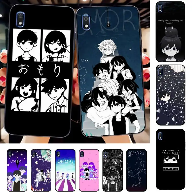 

Omori Game Phone Case for Samsung A51 01 50 71 21S 70 31 40 30 10 20 S E 11 91 A7 A8 2018