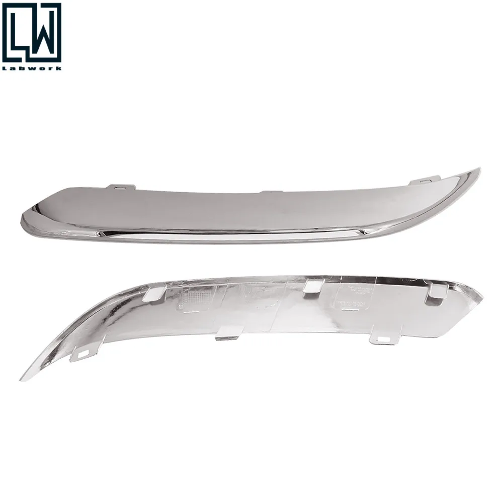 

Bumper Trim Set Engine Chrome Plastic Front 2Pc For 2005-2010 Chrysler 300 5.7L