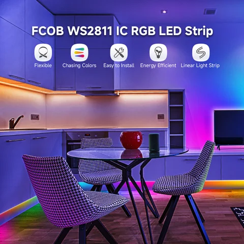 FCOB SPI RGB Светодиодная лента