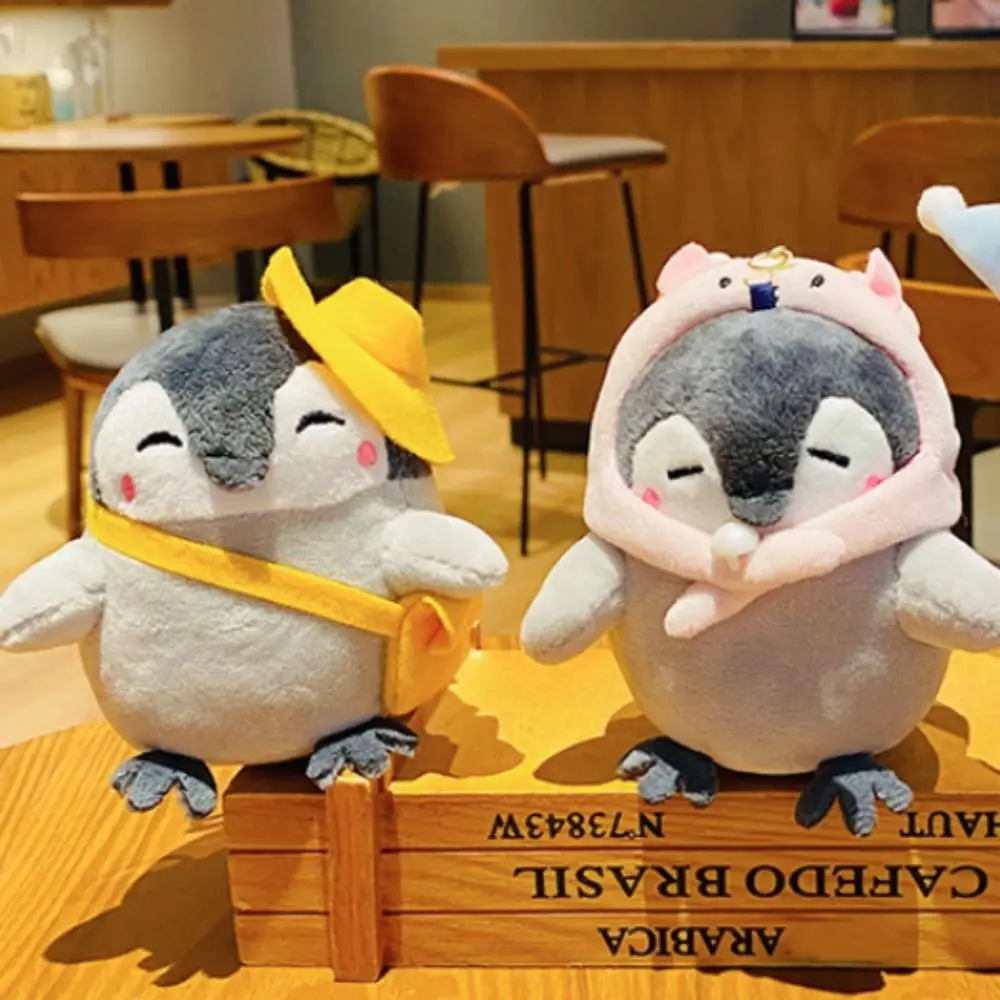 

Felt Penguin Figurine Keychain Car Key Holder Animal Bag Pendant Korean Style Backpack Pendant Cartoon Plush Doll Keyring