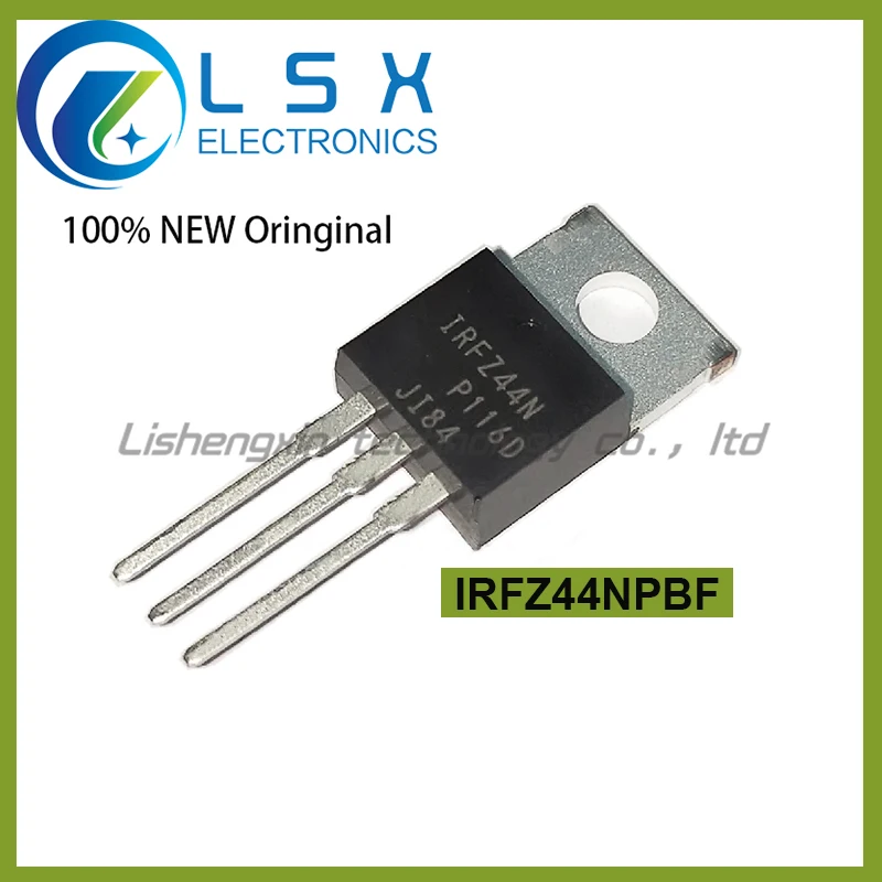 

10PCS IRFZ44N IRFZ44NPBF MOSFET Transistor 49A 55V TO-220 In Stock Fast Shipping Quality guarantee