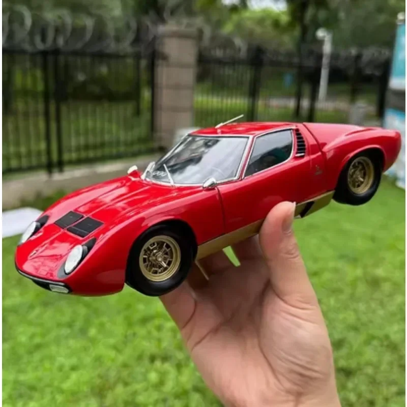 Модель автомобиля KYOSHO P400 SV литой под давлением для Lamborghini Miura 1/18