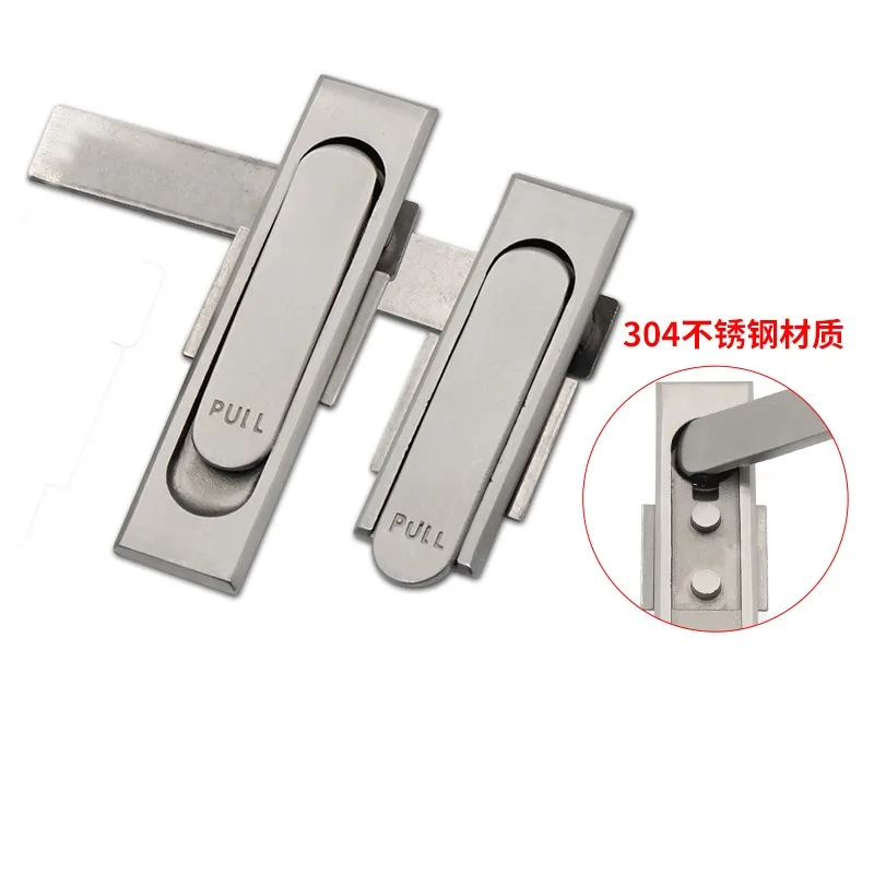 

Outdoor Electrical Control Stainless Steel Cabinet Door Handle Lock Mechanical Equipment PULL Handle Lock For Fire Cabinet Lock