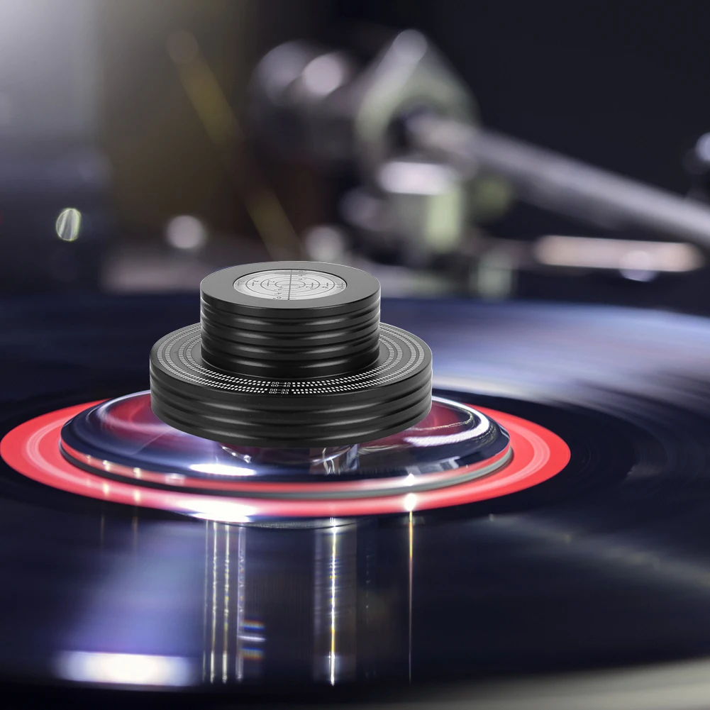 50 Гц/60 Гц LP виниловый проигрыватель дисков стабилизатор вибрации баланс