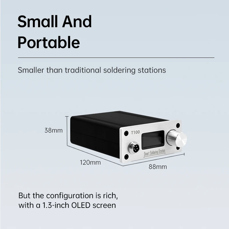 Паяльная станция ALIENTEK T100 с регулируемой температурой сварочное оборудование