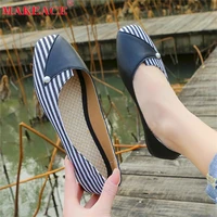 autumn women shoes fashion flat mother shoes 36 42 yards square toe low heel loafers sexy color matching one pedal lazy shoes