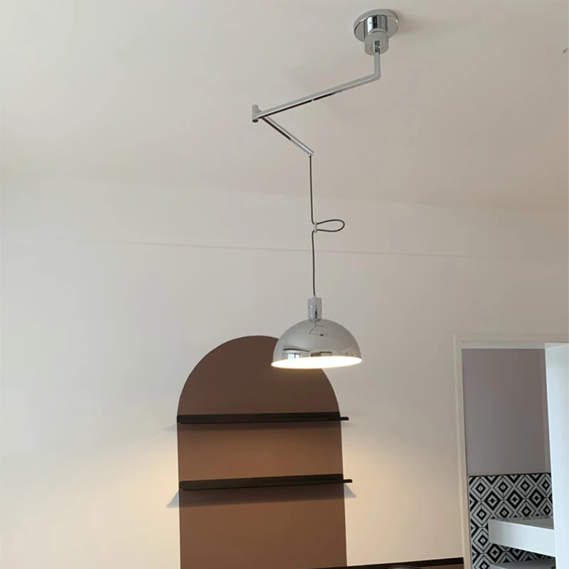 

Art Led Chandelier Pendant Lamp Light Room Decor Nordic Modern Adjustable Rotatable Restaurant Study Bauhaus Designer Hanging