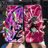 japanese cartoon anime dragon ball phone case for samsung galaxy s20 s20fe s20 ulitra s21 s21fe s21 plus s21 ultra coque black