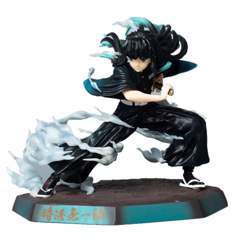 

18cm Demon Slayer Figures Tokitou Muichirou Figurine Tokitou PVC Model Toys Kimetsu No Yaiba Figure Collectible Doll Gifts