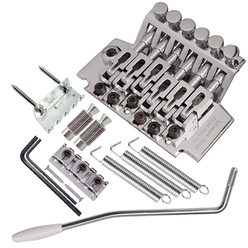 

Хромированный аксессуар, двойная фиксирующая система/78 мм между двумя центрами шпилек/струнами через седло