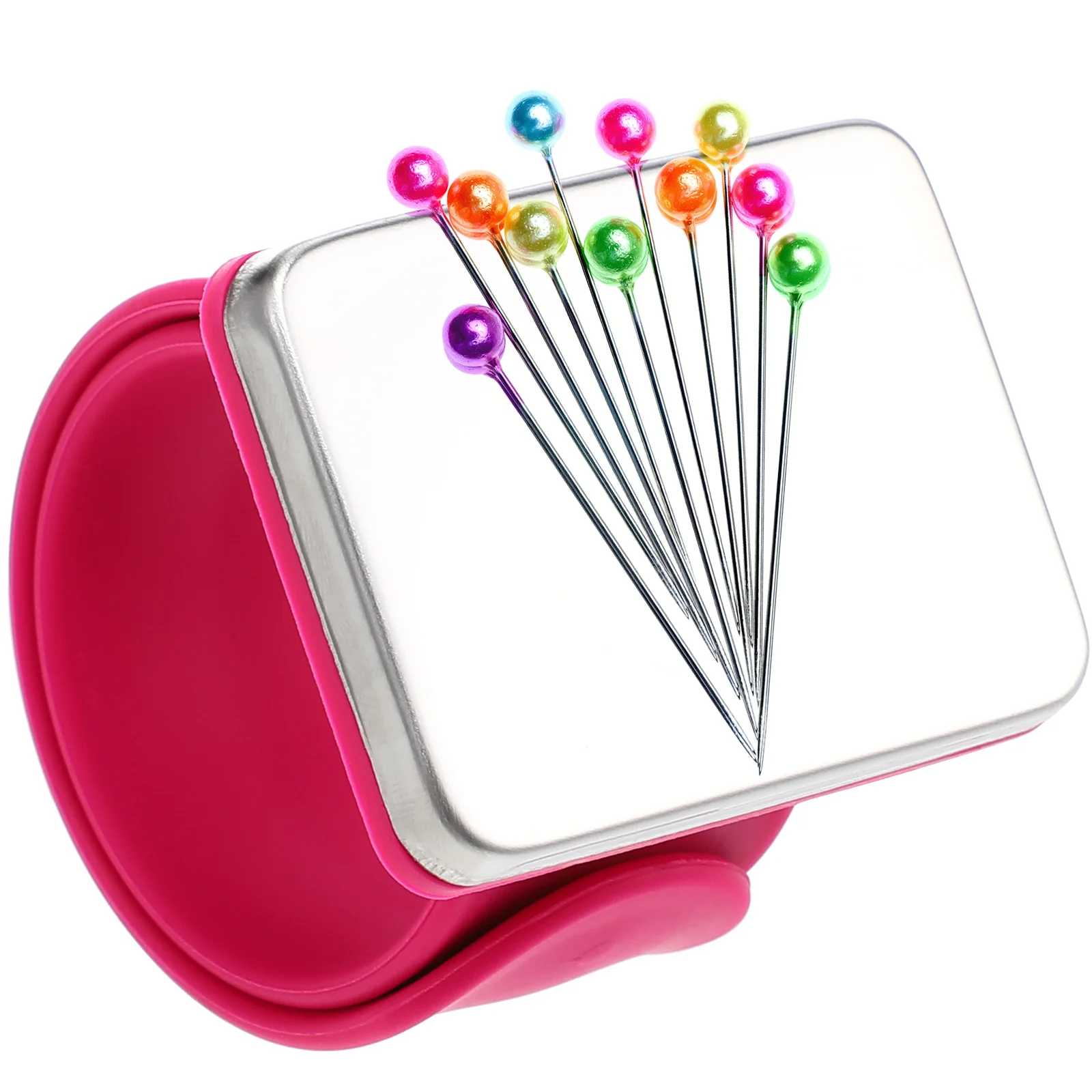 

Magnetic Wristband Sewing Pins Bracelet Cushion Hand Strap Papa Circle Hair Salon Supplies Hairdresser Storage