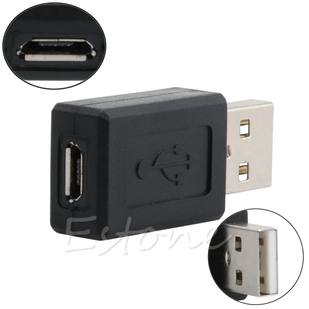 

Universal USB to Micro USB Adapter Male to Micro USB Female Connector Device