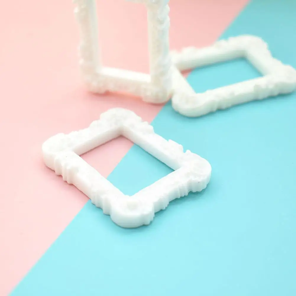 

5 Pcs 1:12 House Miniature Art Picture Photo Frame Hot And Harmless Home Cheap Decoration Material Lightweight Harmles S7e7
