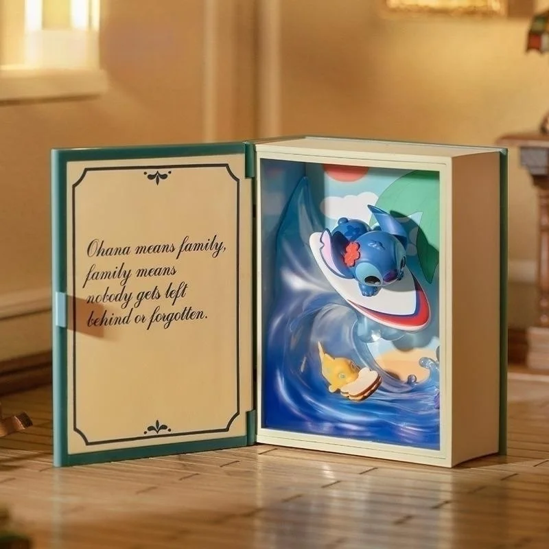 

Disney Classic Fairy Tale Series Blind Box Popdisneymart Pinocchio Stitch Anime Figure Model Toys Surprise Dolls Gift