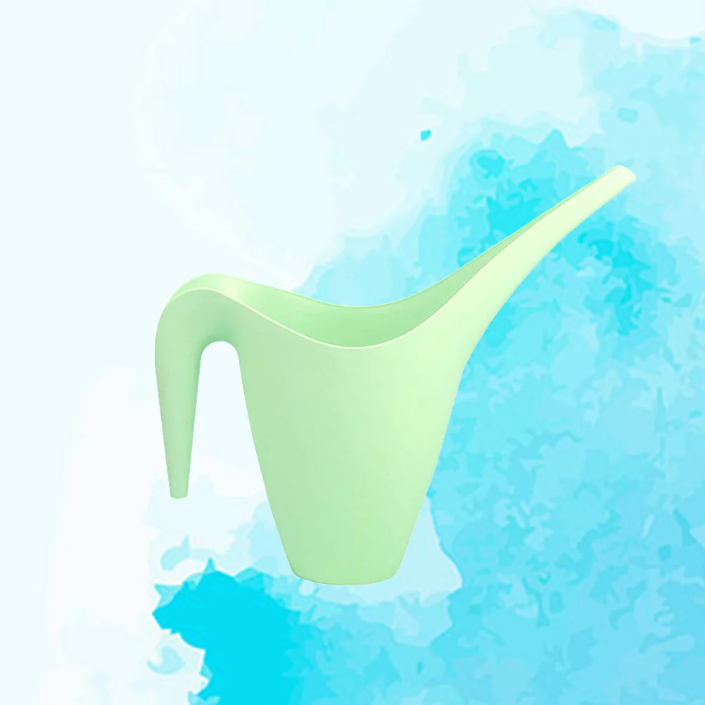 

Plastic Watering Can Elegant Watering Pot Long Spout Flower Gardening Tool(Blue)