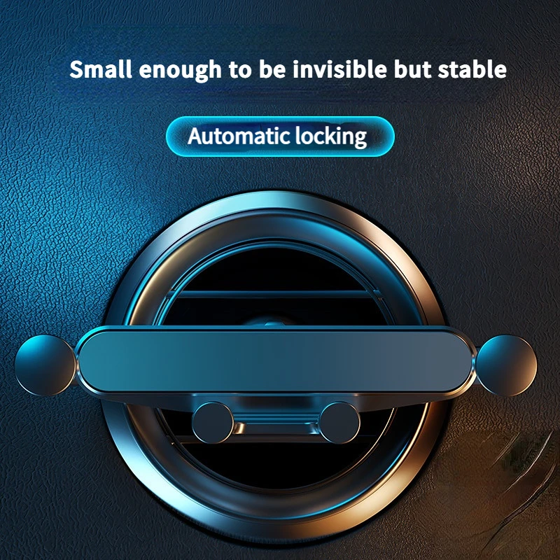 

2023 New Car Mobile Phone Holder Gravity Mobile Phone Holder Creative Mobile Phone Navigation Car Supplies Car Gifts