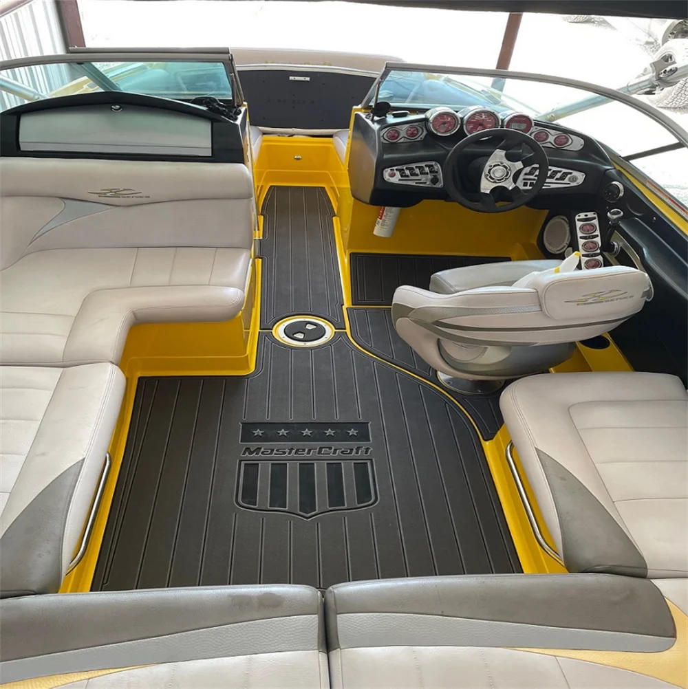 2010 Mastercraft X14 Кокпит Pad Лодка EVA Пена Искусственный Тик Палуба Напольный Коврик Поло