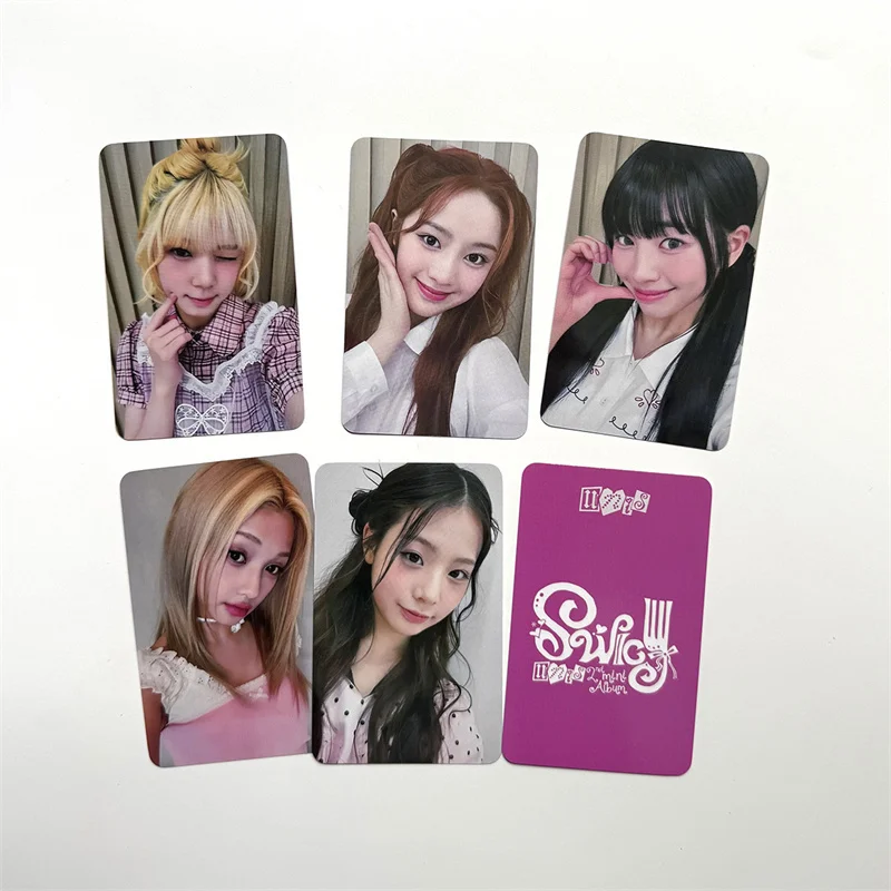 Фото 8 шт./компл. альбом для группы UNIS Girl SWICY LOMO Card WM Высокое качество красивая фотокарта KOTOKO открытка поздравительная открытка NANA GEHLEE №5