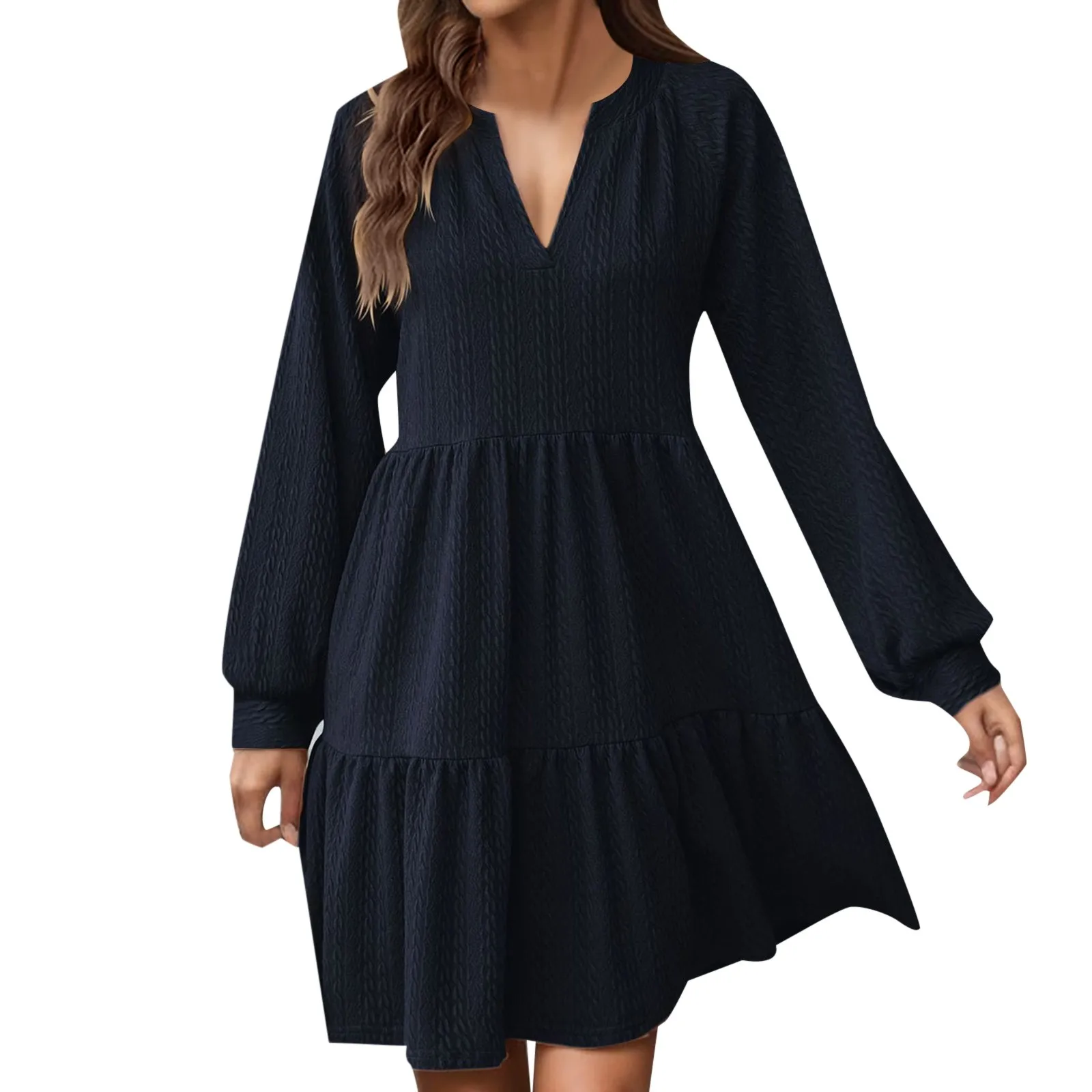 

Women Midi Dresses Casual Women's Boho Dress Short Sleeve O Neck Pocket Dress Casual Print Short Crewneck Dress Spring Dresses