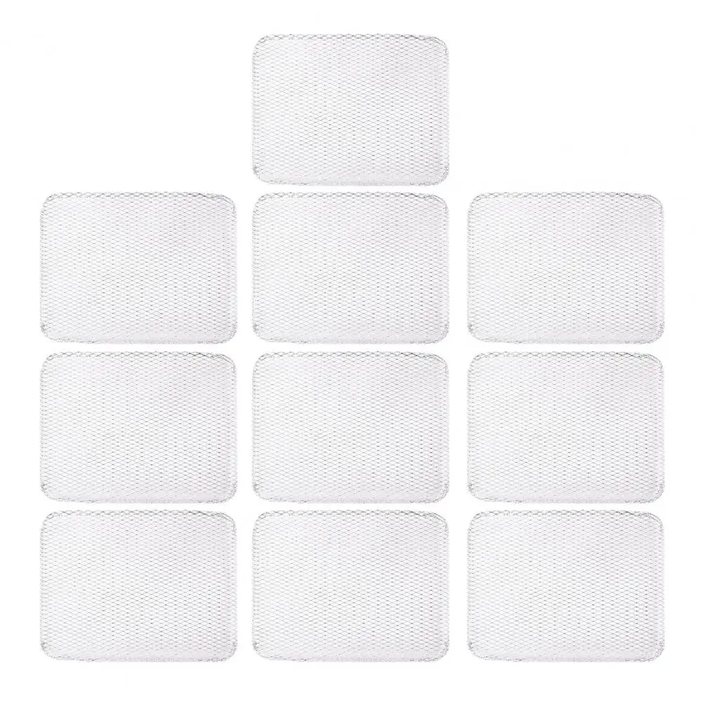 10 шт. одноразовые топперы для гриля алюминиевые листы 12 х 15 3 дюйма сменная сетка