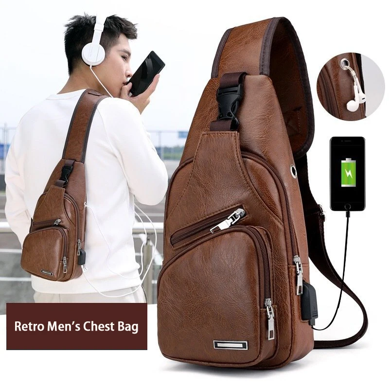 New Portable Women Handbags USB Famous Brand Shoulder Bags Shopping and Travel Bags Large Capacity Female's Bags Made of Leather