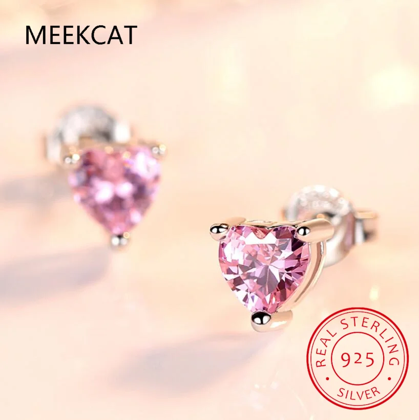 

Серьги-гвоздики из серебра 925 пробы с фианитом