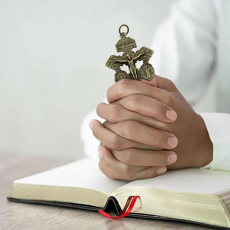 Подвеска в ретро-стиле для изготовления ювелирных изделий крест с подвеской шарм