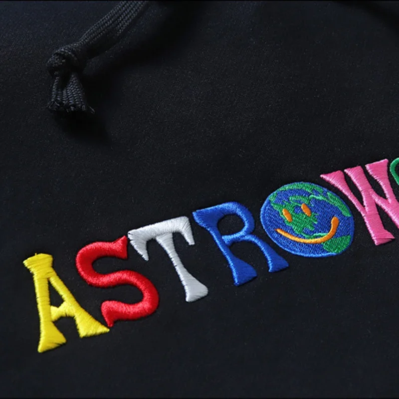 High Street Новый свитшот KANYE WEST красочный джемпер с вышивкой и монограммой