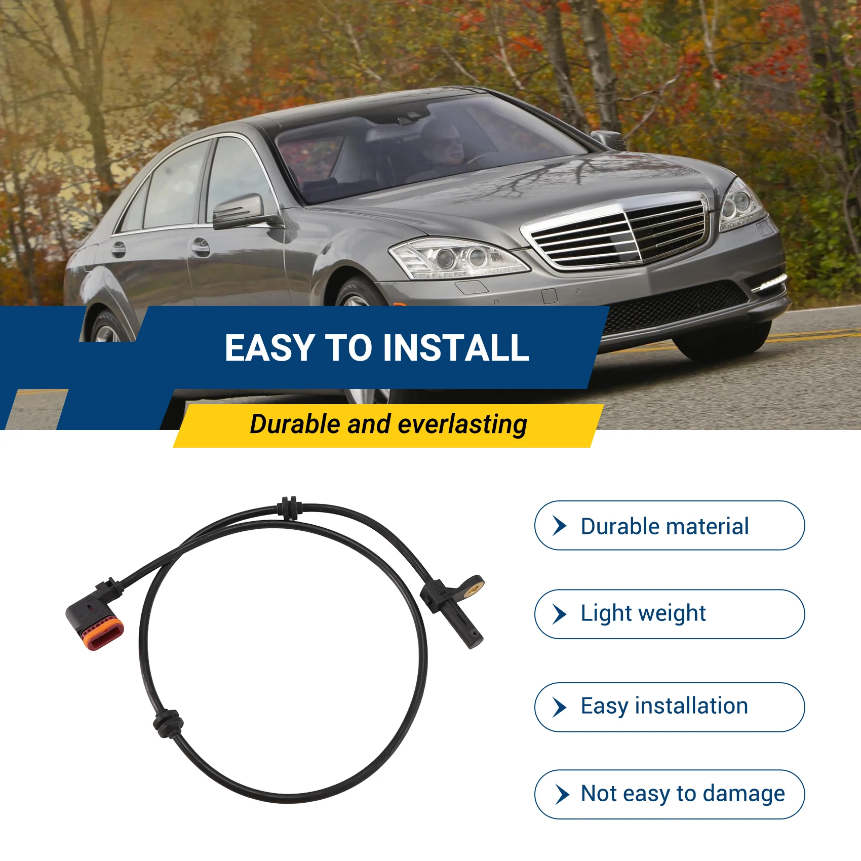 2219056000 Датчик скорости колеса ABS W221 S420 S450 S280 S300 S320 S350 S500 для Mercedes Benz 2219057700 2219057300