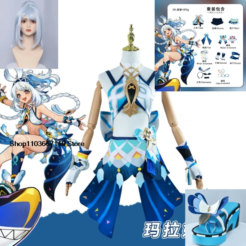 Genshin Impact Muinaa Косплей Наряды Костюмы: Новые товары Аниме Женский костюм на