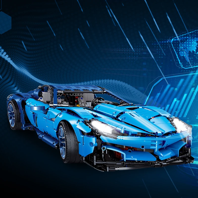 Городской технический миниатюрный суперспортивный автомобиль модель MOC