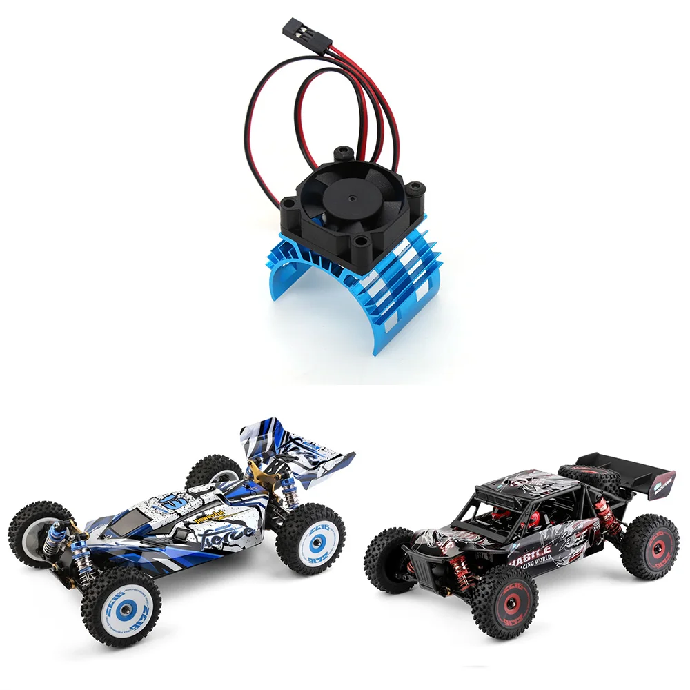 Для WLtoys A959-B 144001 124019 RC Car алюминиевый сплав крышка радиатора двигателя с