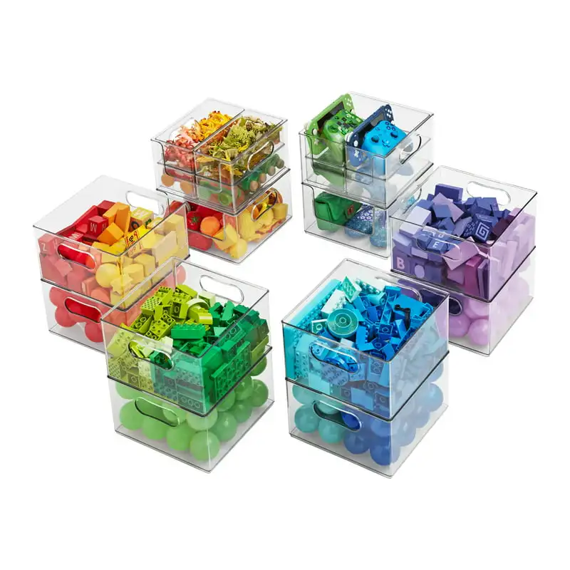 

Piece Edit, Clear Plastic Modular Storage System