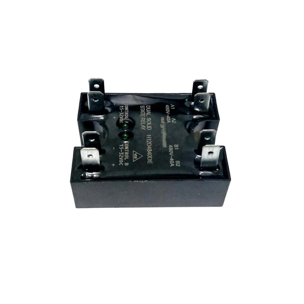 H12D4840DE H12D4840D [C] SSR DUAL 530VAC/40A 15-32VDC INP