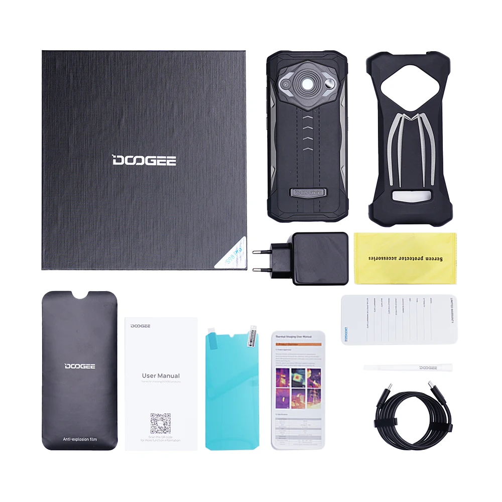 DOOGEE S98Pro Прочный телефон 8 + 256 ГБ Тепловизионная камера 20MP Ночное видение
