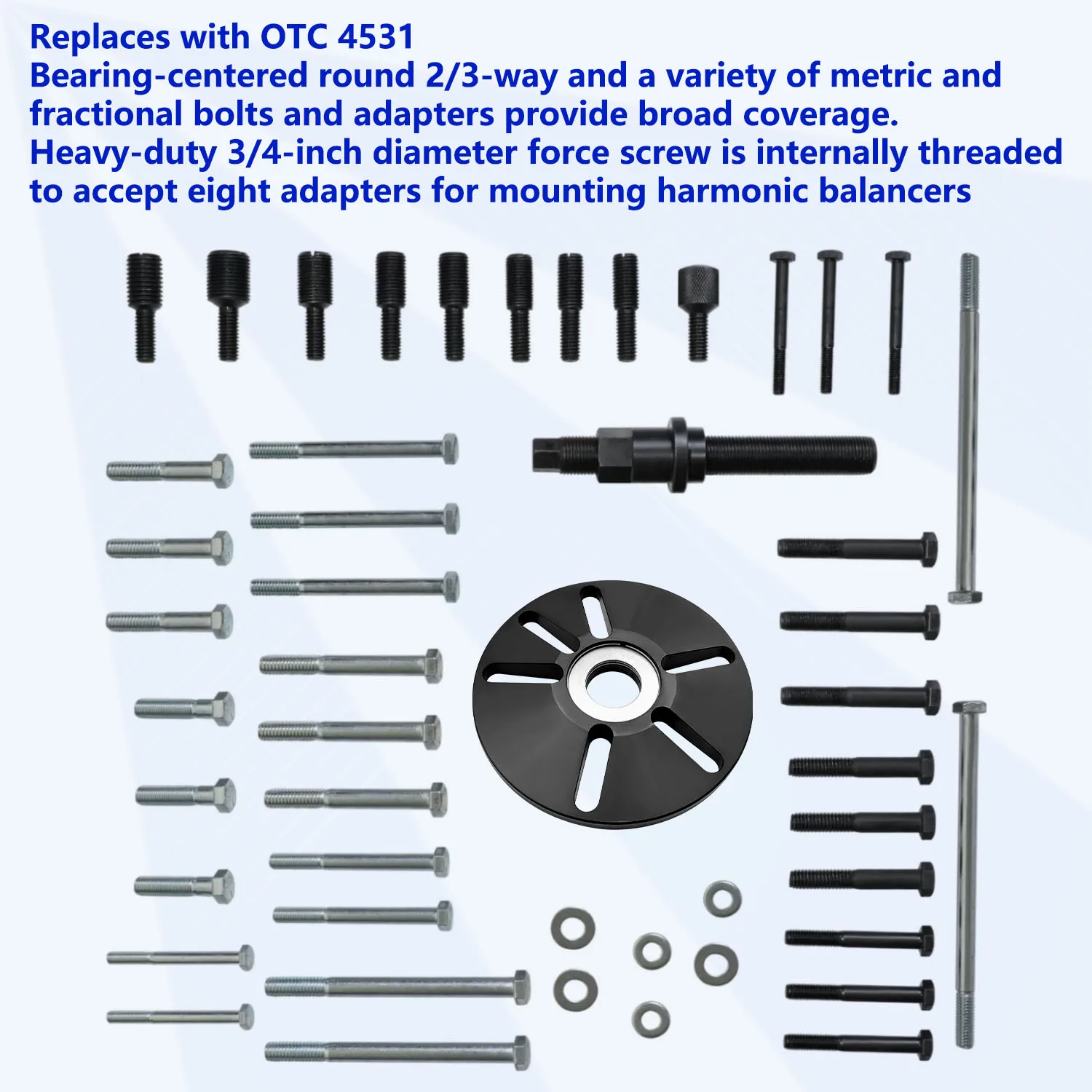 Инструмент для удаления и установки шкива с коленчатого вала