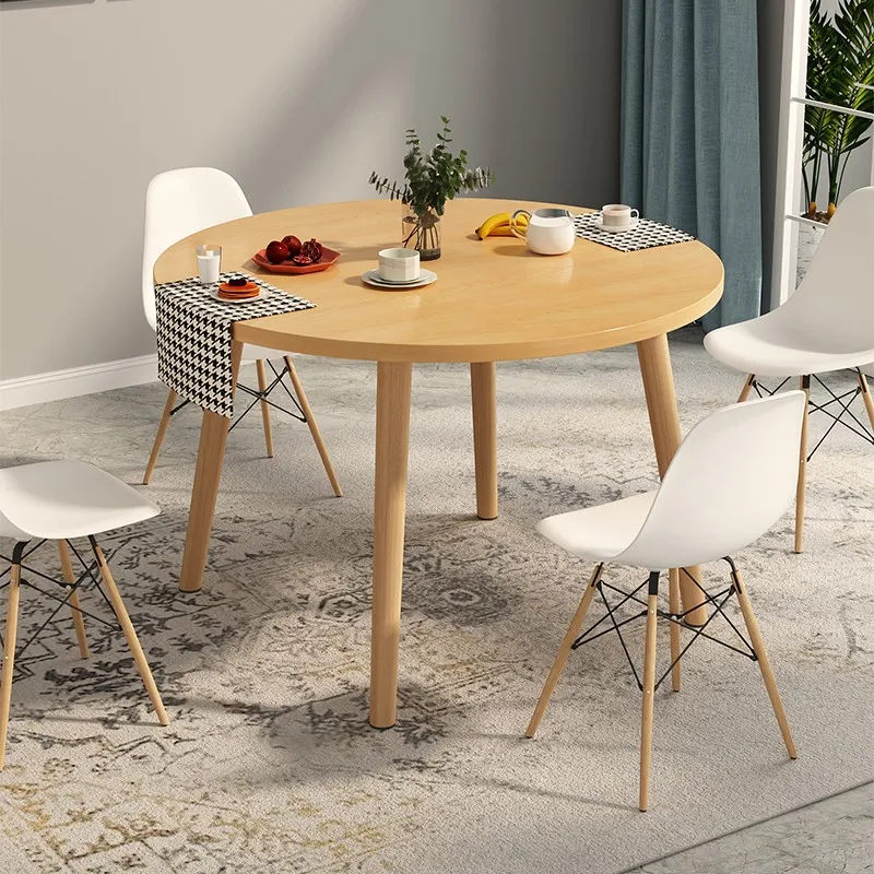

Dining Auxiliary Coffee Table Small Corner Round Wood Center Tea Side Table Living Room Nordic End Couchtisch Furniture XY50CT