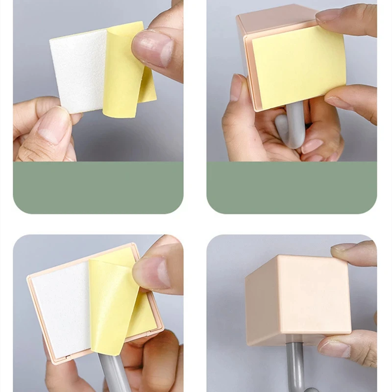 Крючки с мультяшным котом наклейки дверные крючки для спальни ключей зонтик