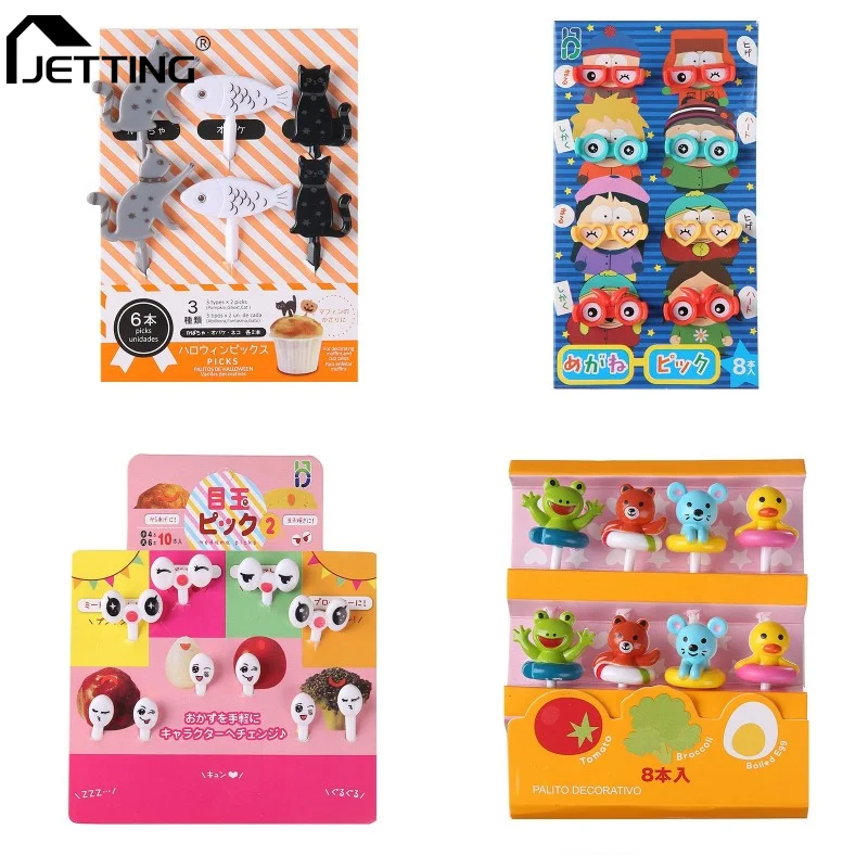 

6-10 шт., декоративные мини-вилки для фруктов